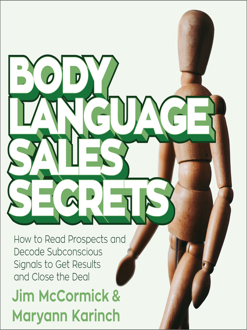 Title details for Body Language Sales Secrets by Jim McCormick - Wait list